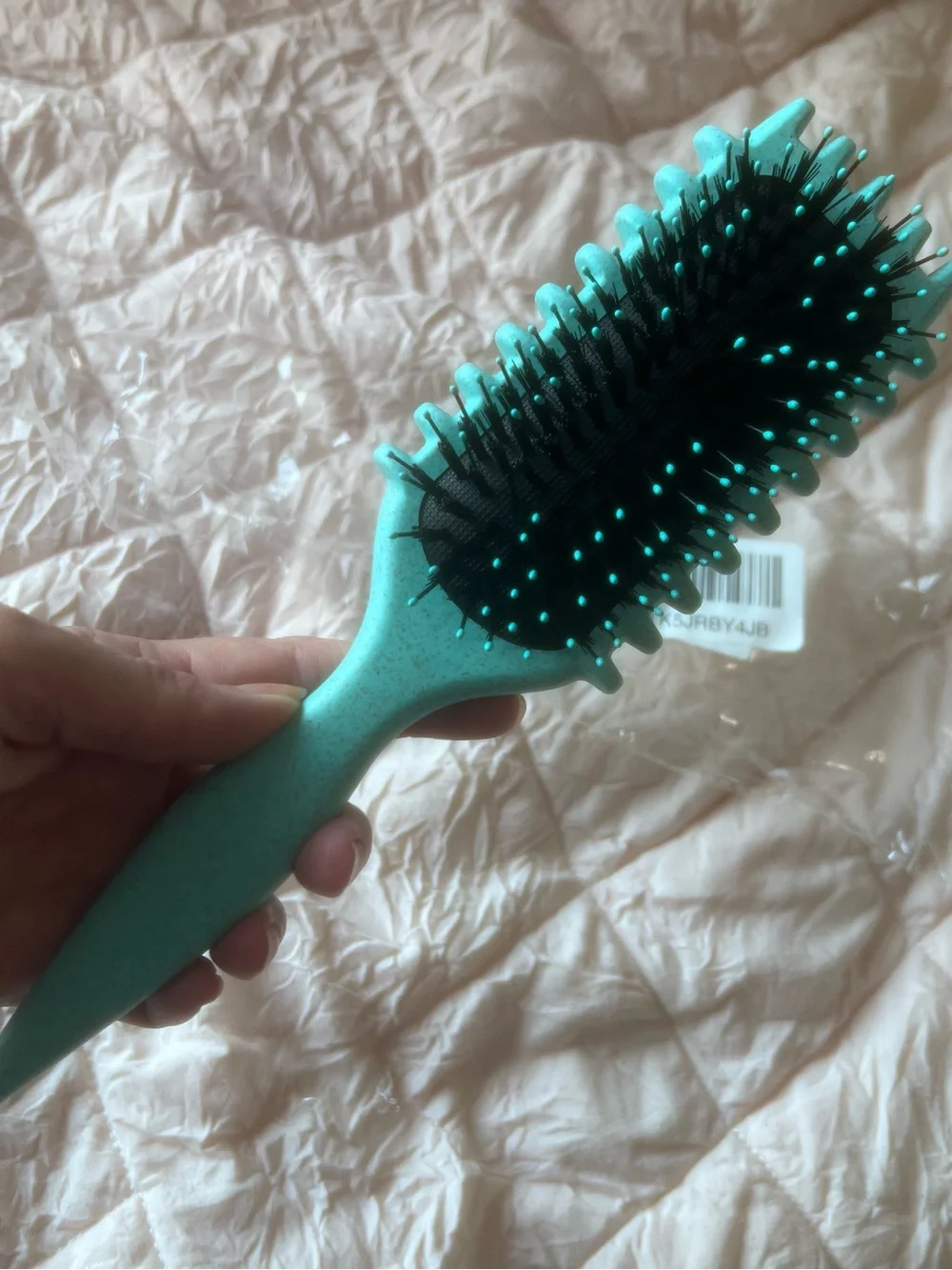 Detangling Paddle Hair Brush - Mint Green
